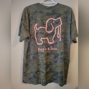 Camo Puppie Love shirt